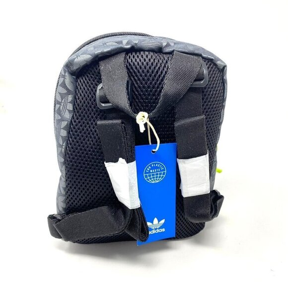 Adidas Originals Trefoil Monogram Jacquard Mini Backpack - Picture 4 of 11